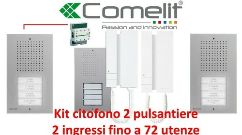 Kit citofono bifamiliare - citofono,