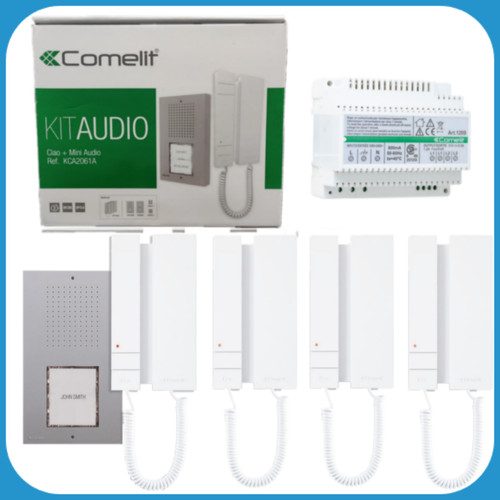 Kit citofonico famiglie - kit,