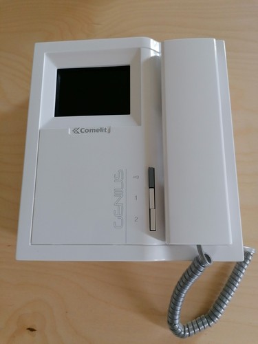Comelit 5801 monitor bianco - comelit, 4"
